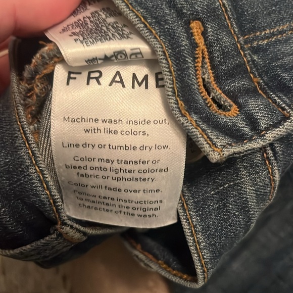 FRAME distressed Le Garçon jeans size 26 - Picture 7 of 7